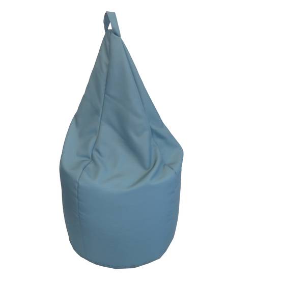 Ecloz - Pouf Poire extérieur polyester 230 g/m² bleu - ECLOZ