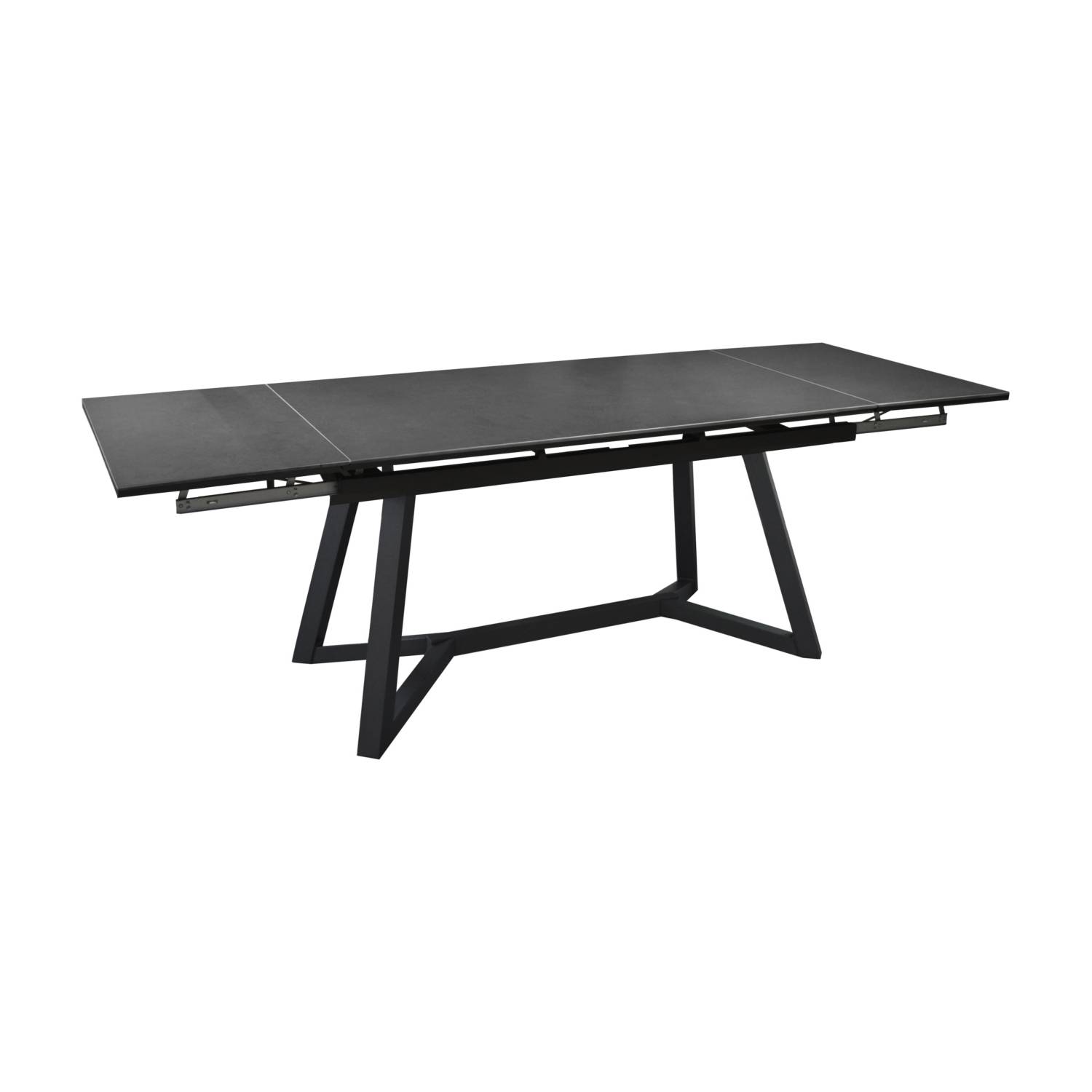 Ecloz - Table de jardin extensible céramique graphite boreal 8/12 personnes Matera ECLOZ