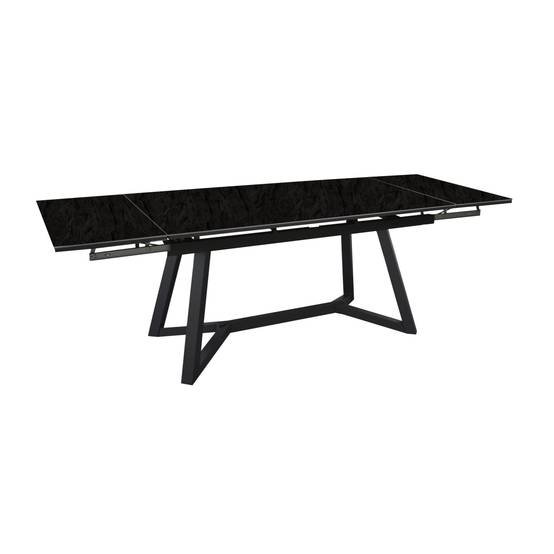 Ecloz - Table de jardin extensible céramique graphite ardoise 8/12 personnes Matera ECLOZ
