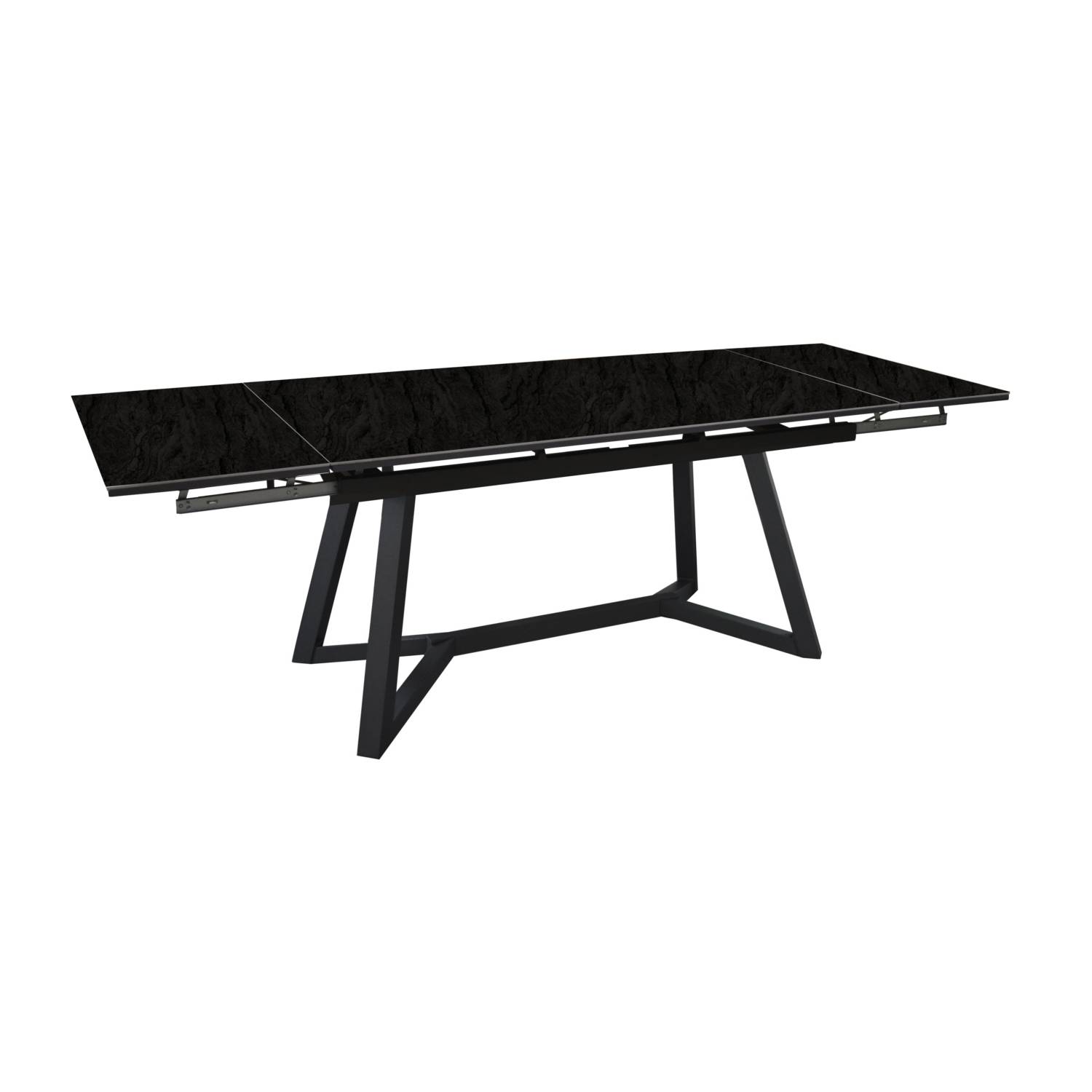Ecloz - Table de jardin extensible céramique graphite ardoise 8/12 personnes Matera ECLOZ