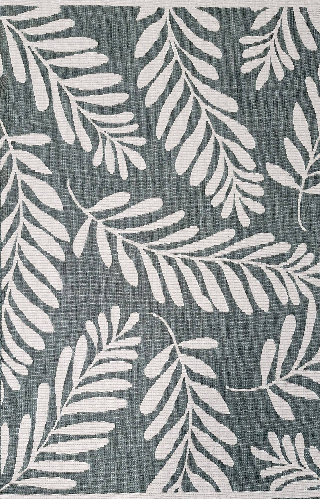 Ecloz - Tapis extérieur rectangle 180x120cm imprimé Palme ECLOZ