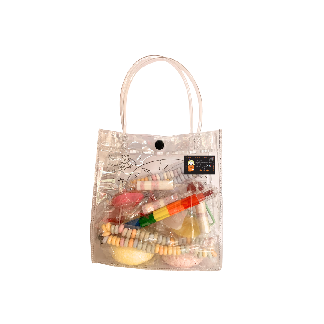Les Gourmandises de Sophie - Sac Halloween (coloriage + crayon inclus)