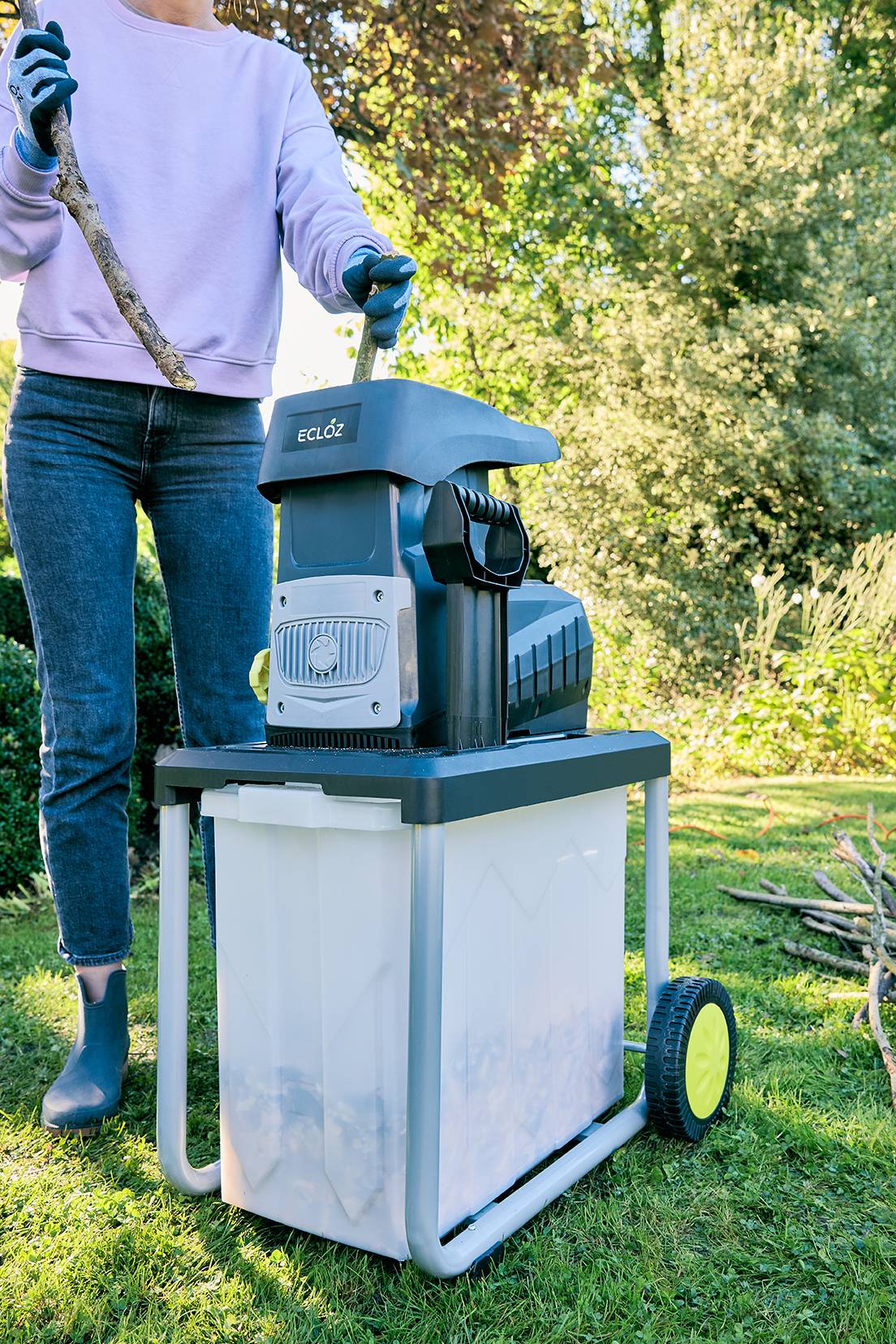 Ecloz - Broyeur de végétaux 2800 W - ECLOZ - Image 1