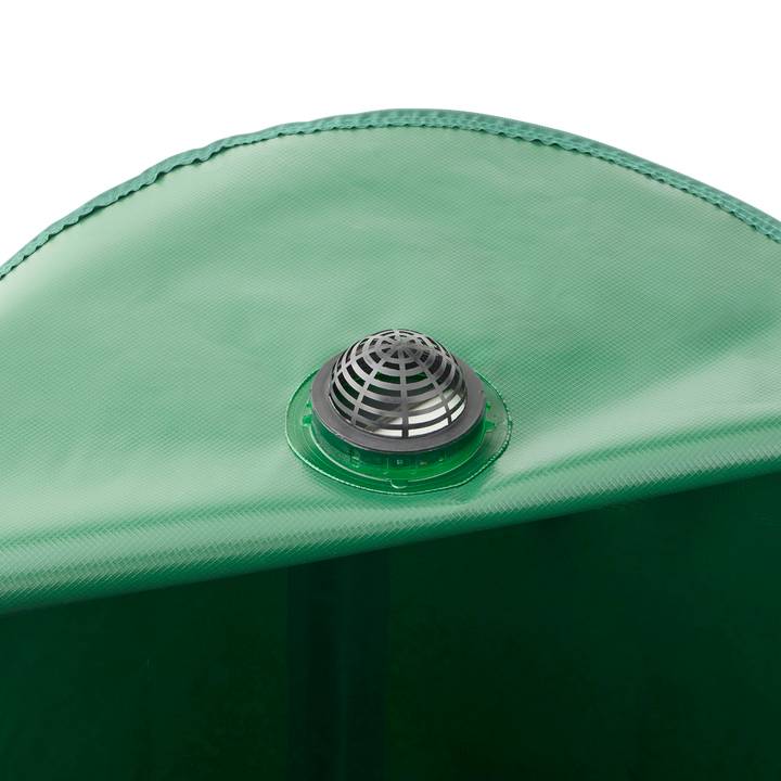 Sans Marque - Récupérateur pliable  d'eau de pluie 225L robinet inclus PVC vert - Image 4