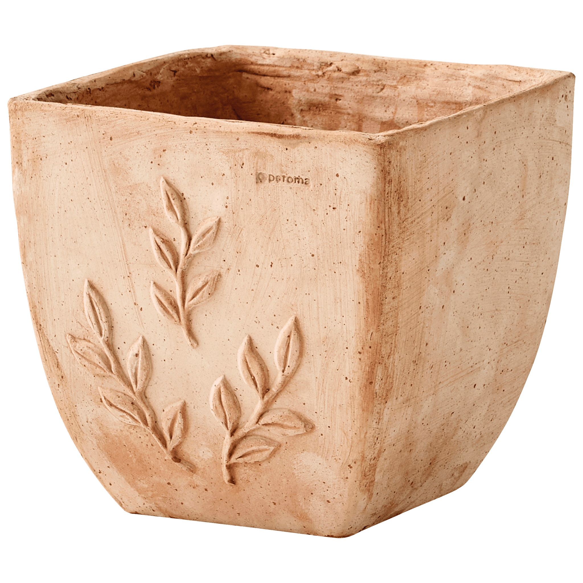 Ecloz - Pot "Amano" carré en terre cuite Galestro Ø 28 cm - ECLOZ - Image 3