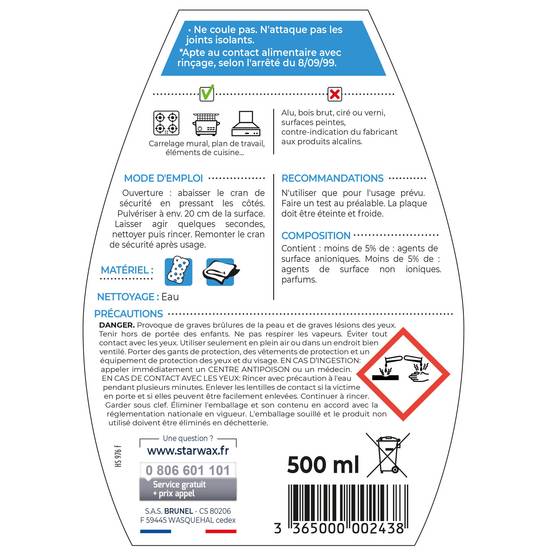 Starwax - Dégraissant surpuissant pour cuisine 500ml - Image 3
