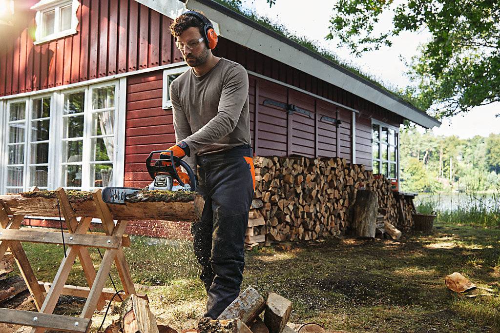 Tronçonneuse thermique moteur 38cc L.400 mm MS 212 - Stihl - Image 2