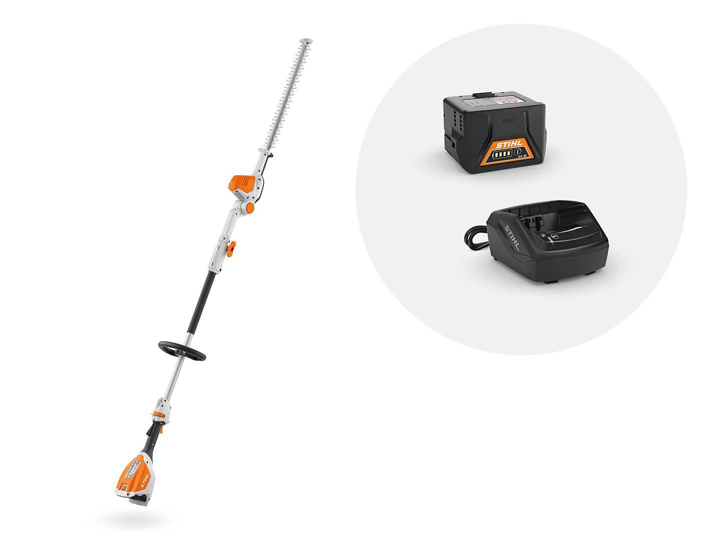 Taille-haie sur perche sans fil l.450 mm ép.30 mm - Stihl