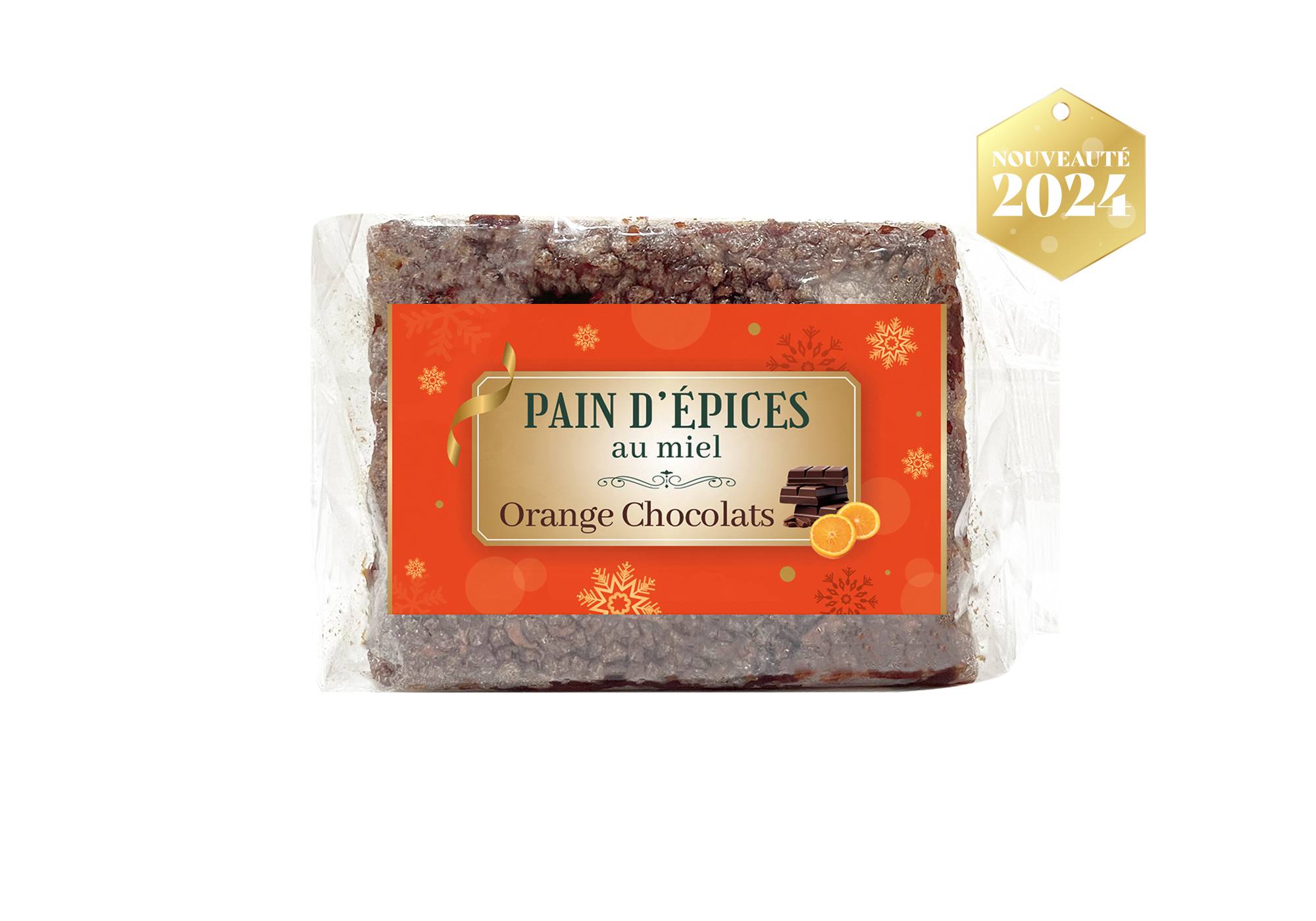 Finabeil - Pain d'épices orange chocolat 220 g - Finabeil