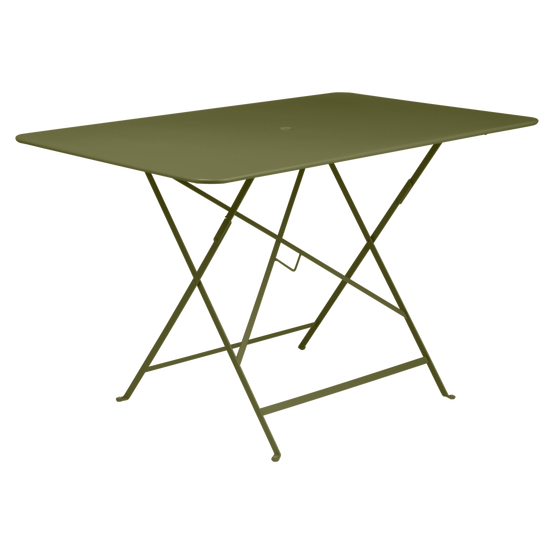 Fermob - Table de jardin rectangulaire pliante acier pesto 6 personnes Bistro Fermob
