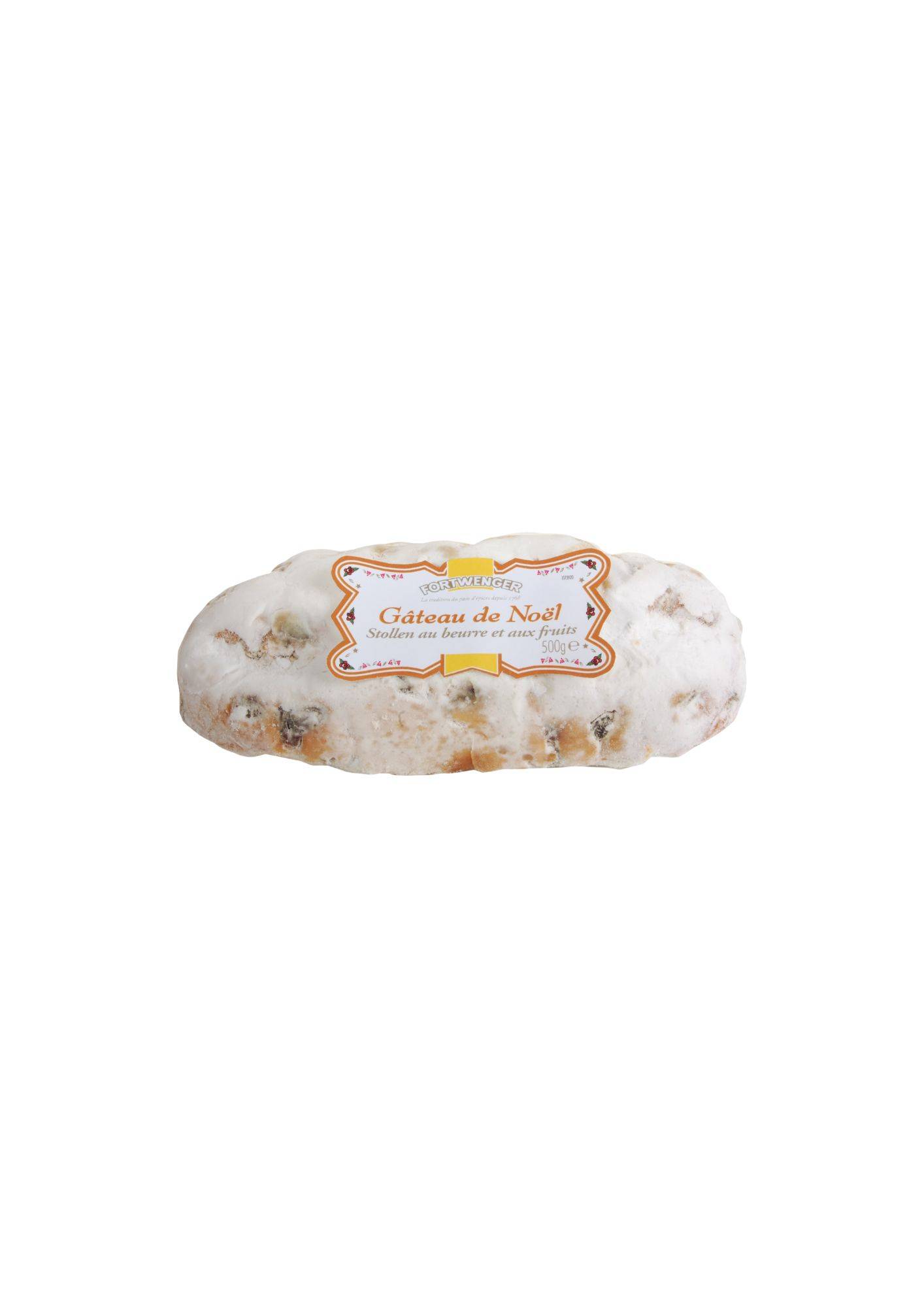 Fortwenger - Stollen au beurre et fruits 500 g - Fortwenger - Image 2