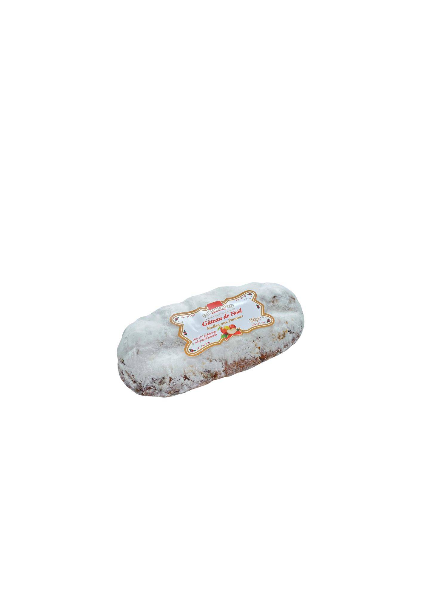 Fortwenger - Stollen pomme et pâte d'amande 500 g - Fortwenger