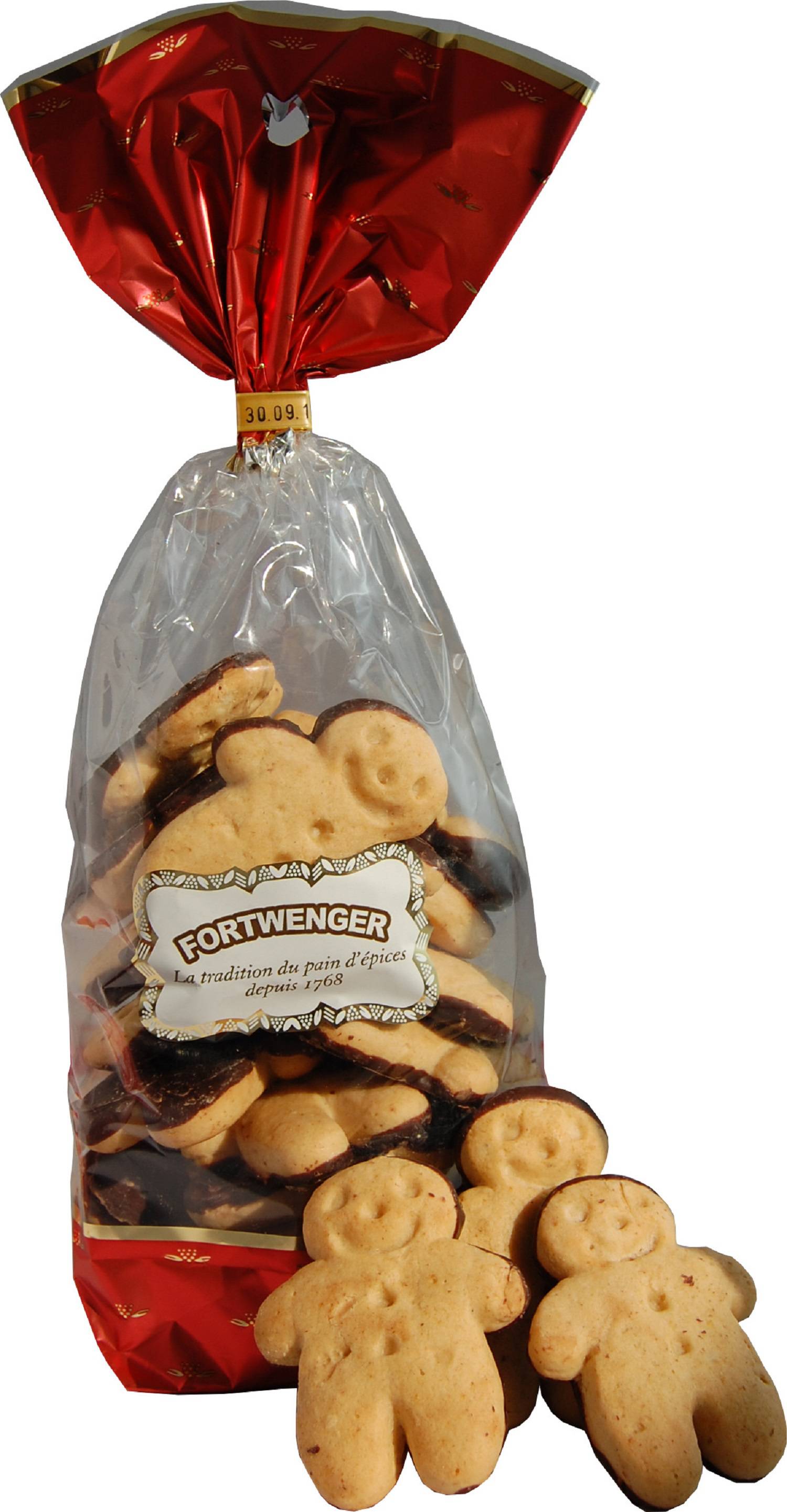 Fortwenger - P'tit Bonhomme pain d'épices chocolat 200 g - Fortwenger