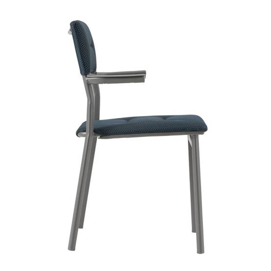 Lafuma-Mobilier - Fauteuil de jardin alu encre/titane Oron - Lafuma Mobilier - Image 2