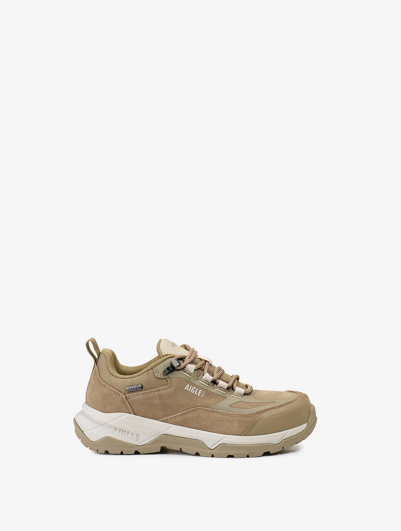 Chaussure de marche croute de cuir gris L.42 - Aigle - Image 2