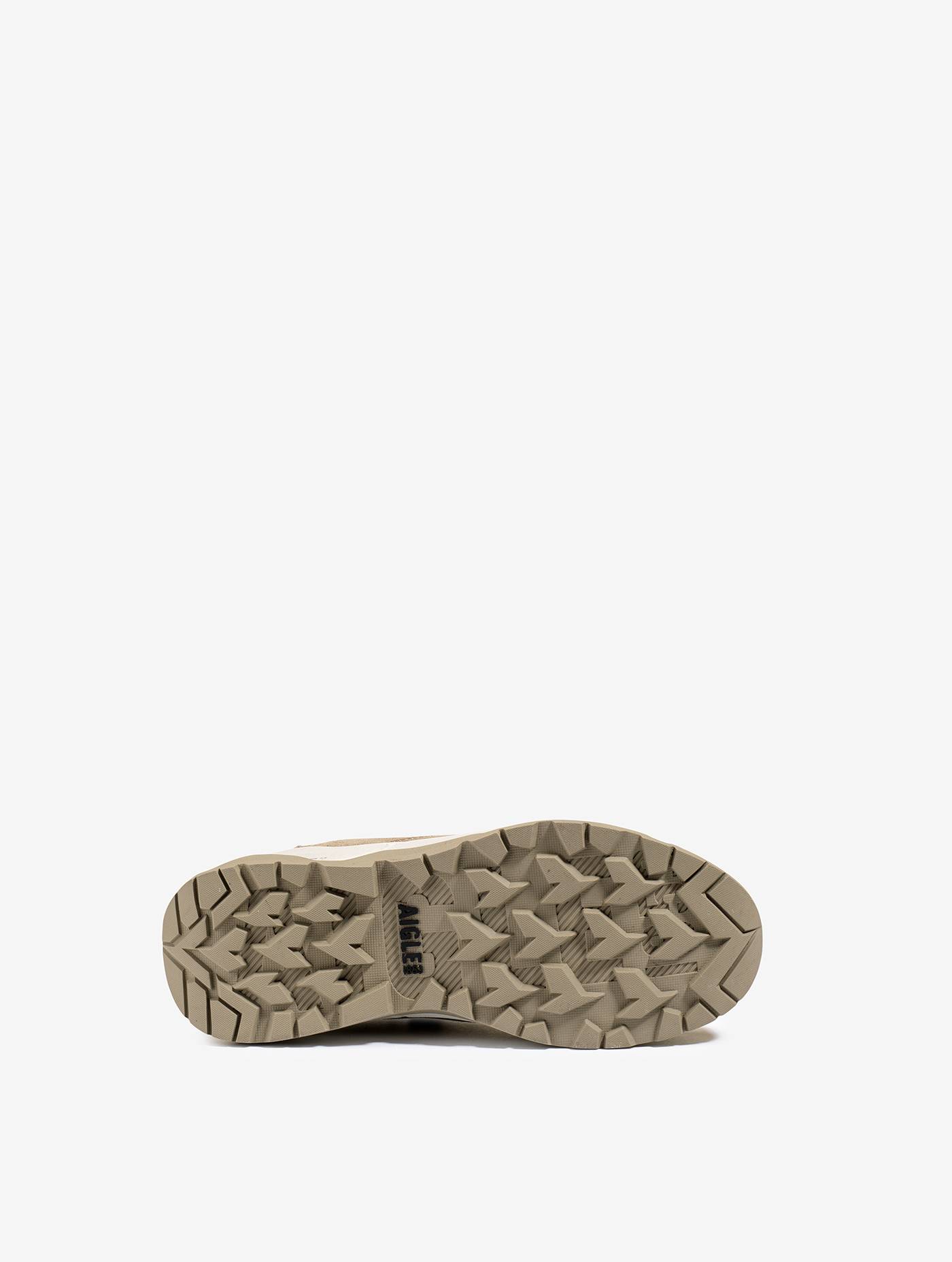 Chaussure de marche croute de cuir gris L.42 - Aigle - Image 1