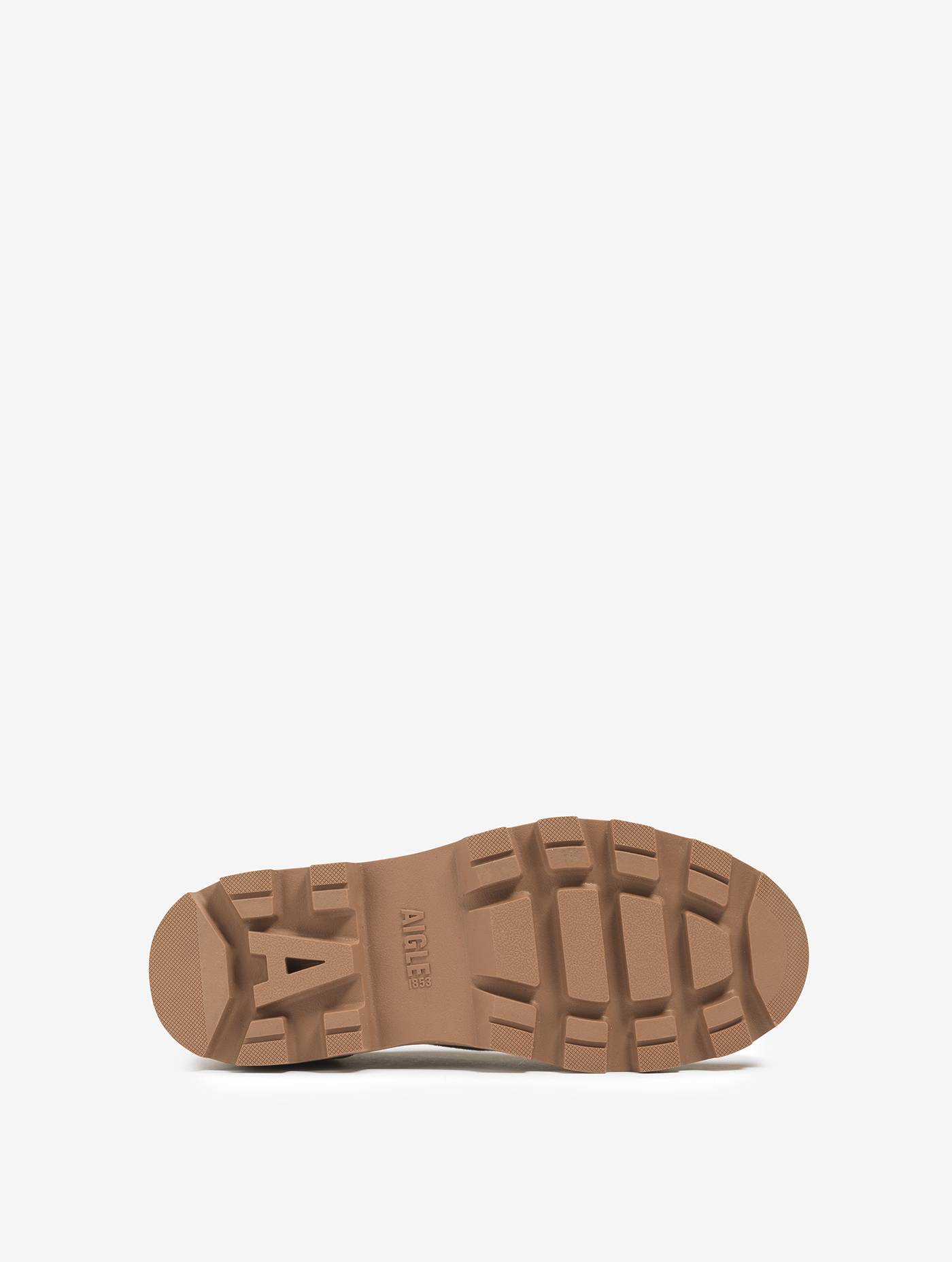 Chaussure polyvalente basse en coton recyclé marron L.39 - Aigle - Image 1