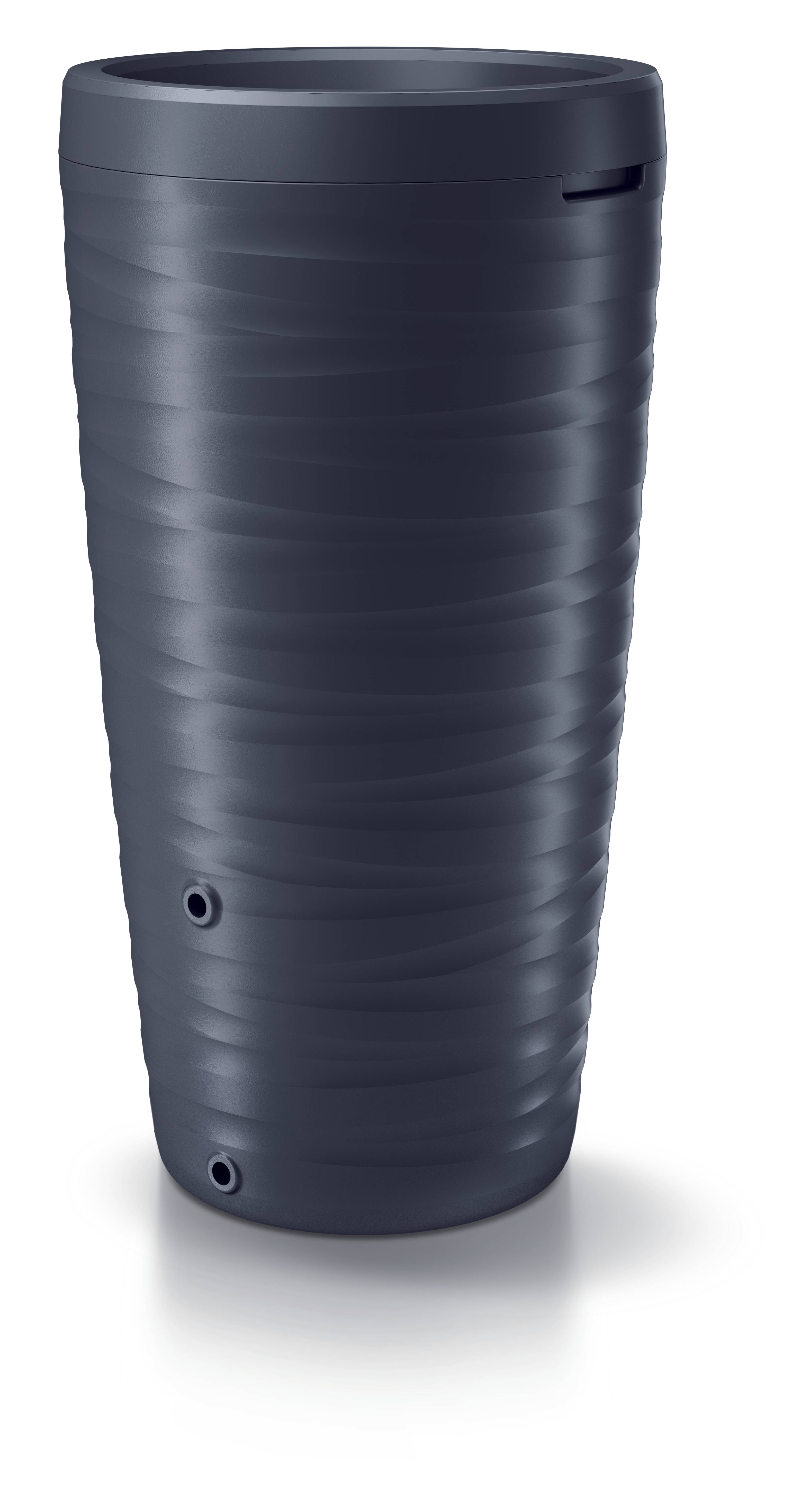 Sans Marque - Récupérateur d'eau de pluie 240L robinet inclus gris anthracite 2 en 1 - Image 3