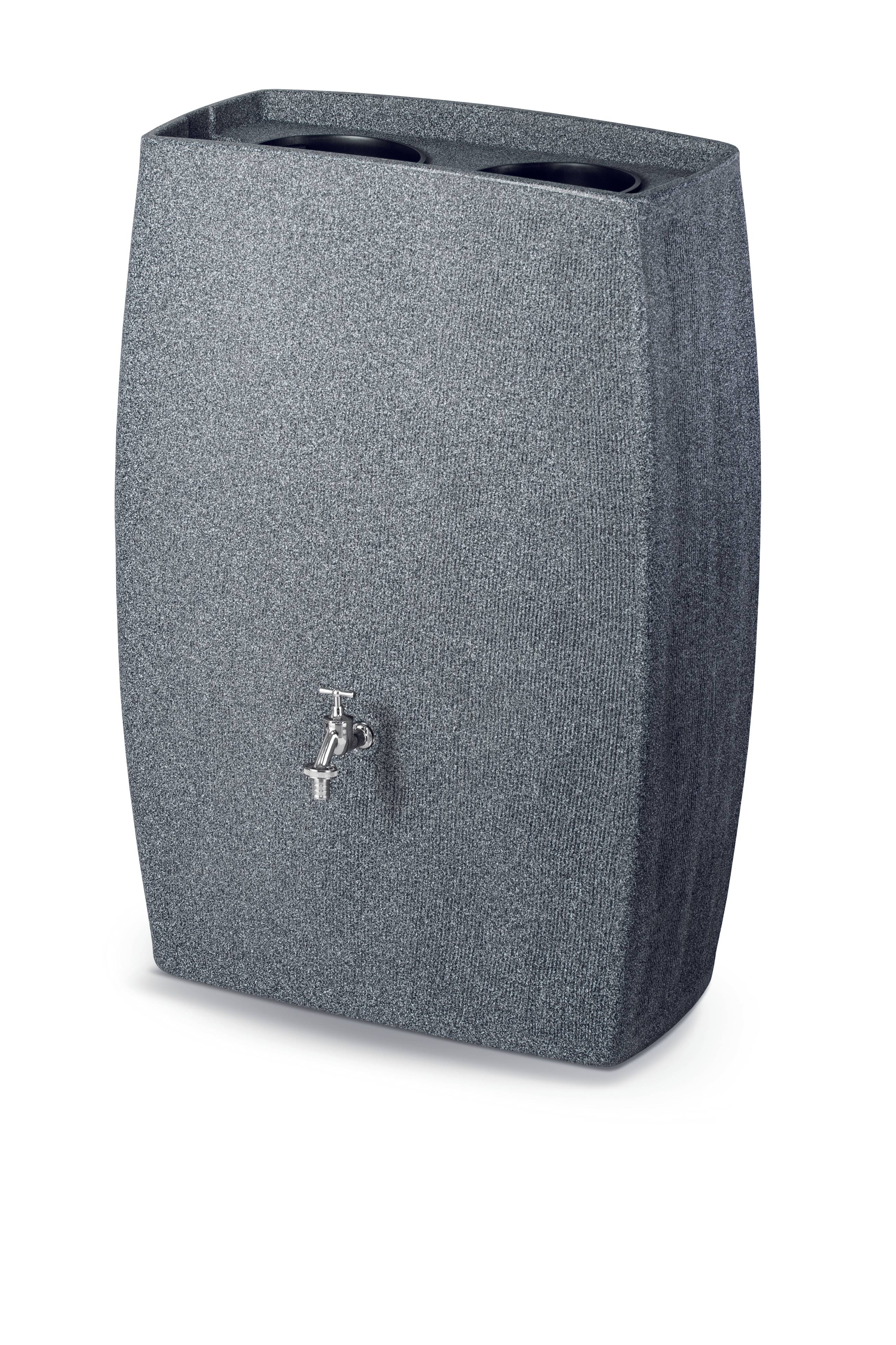 NONAME - Récupérateur d'eau mural - 270 L - effet granit - gris - Image 1