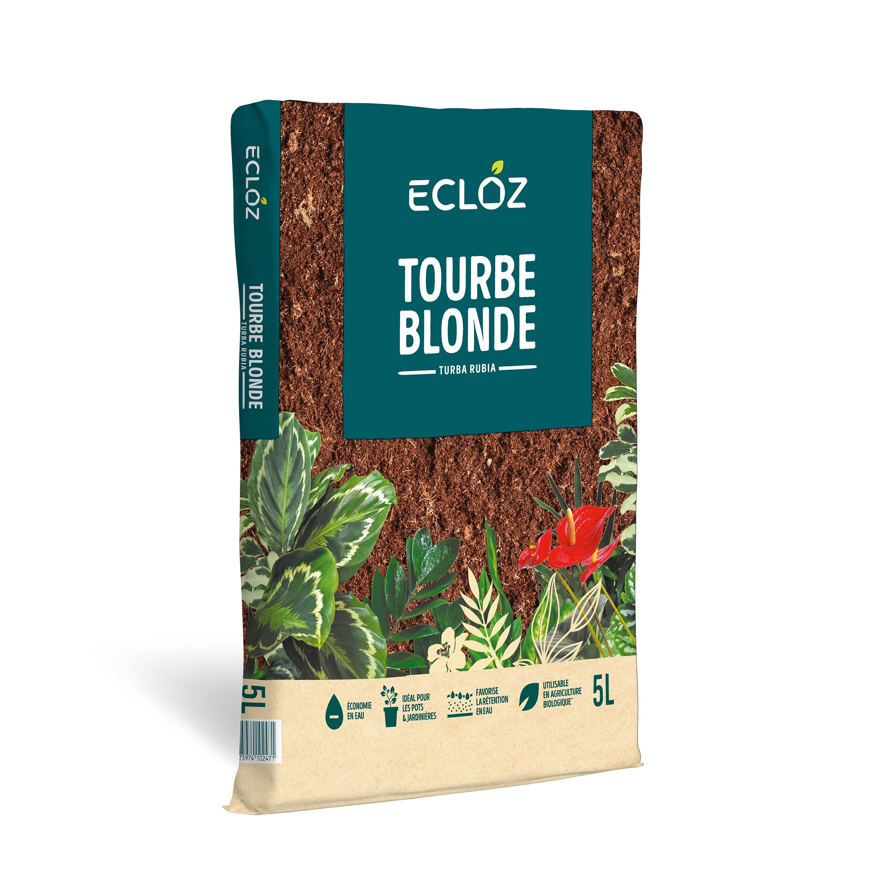 Ecloz - Tourbe blonde 5L - ECLOZ - Image 1