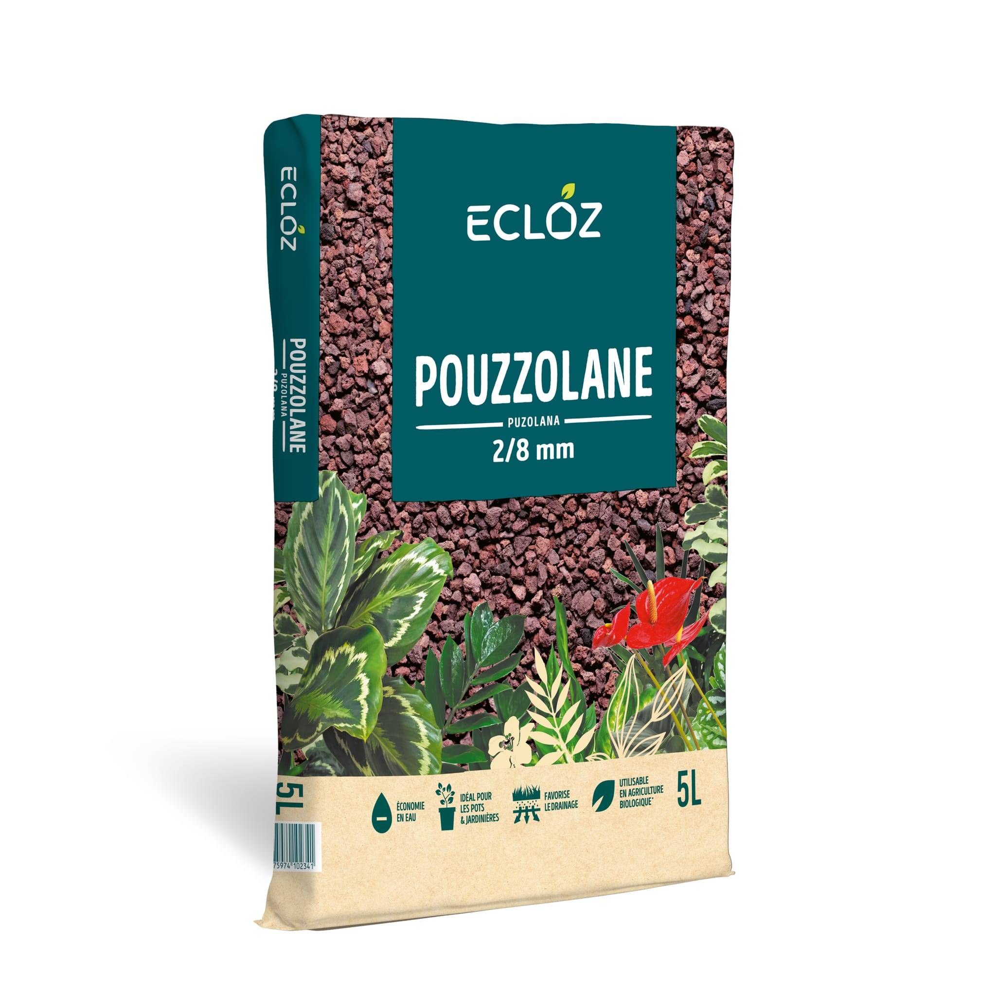 Ecloz - Pouzzolane 5L - Calibre 2/8mm - ECLOZ - Image 2