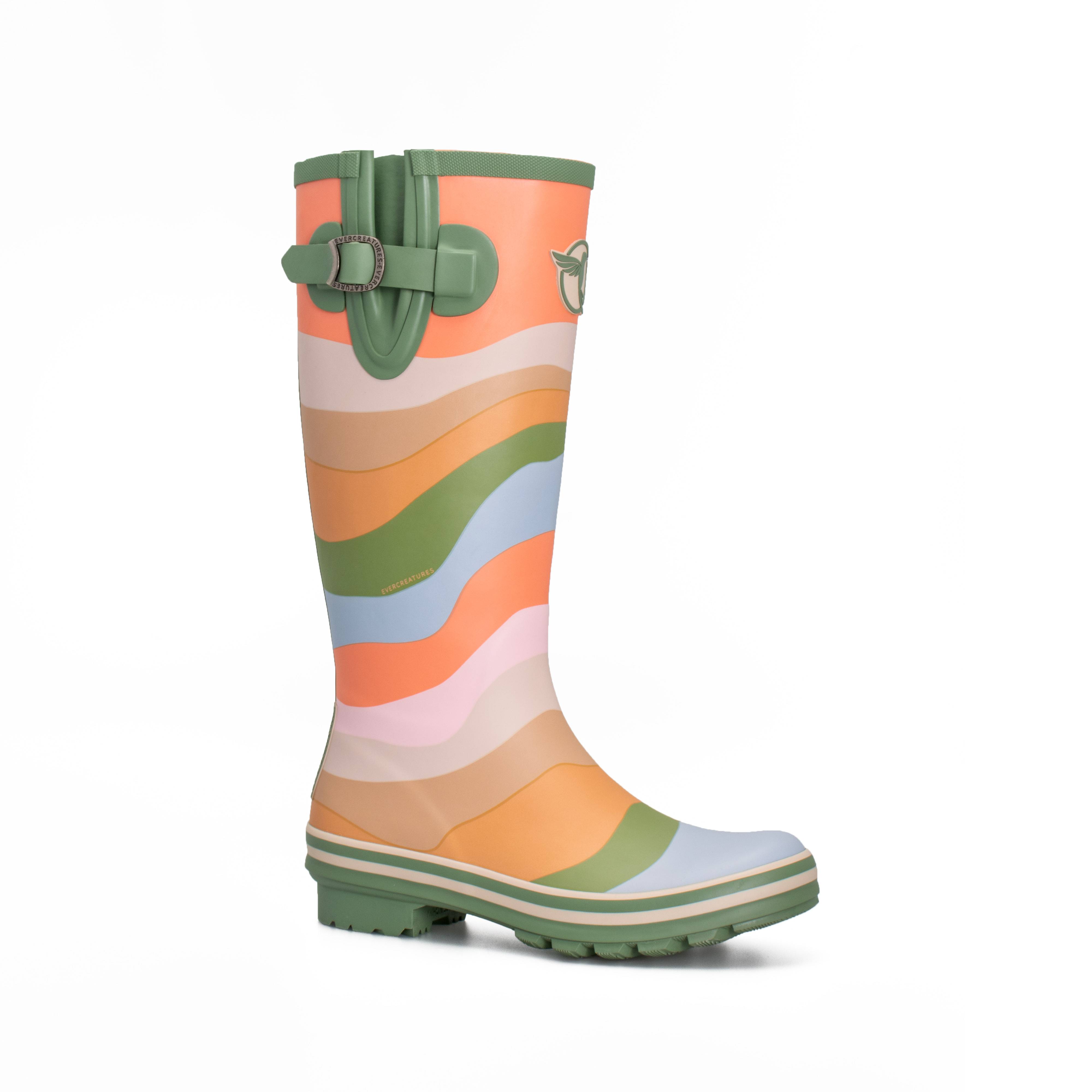 Rouchette - Botte en caoutchouc FEELING Wellies-Tall Green taille 38 - Rouchette