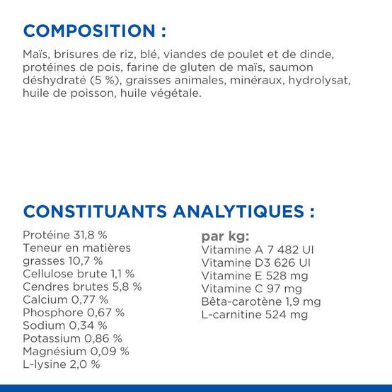 Science plan - Hill's Science Plan Sterilised Cat croquettes pour chat stérilisé au saumon 1,5kg - Image 4