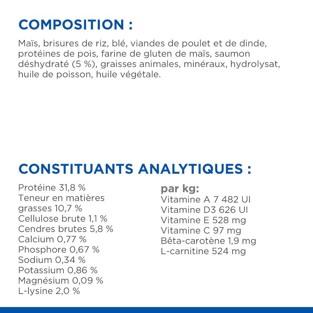 Science plan - Croquettes chat stérilisé au saumon 3 kg - Hill's Science Plan - Image 5