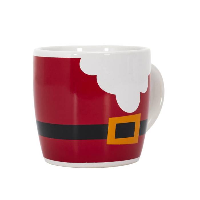No Name - Bol et mug de Noël dolomite rouge Ø13.5 cm H.14.3 cm - Image 8