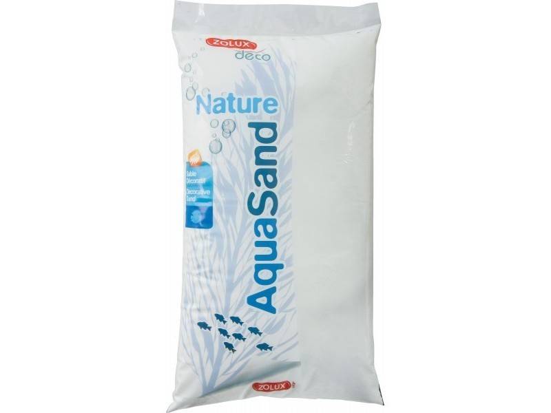 Sable décoratif AquaSand Trend blanc Iceberg L.9,5 kg - Zolux