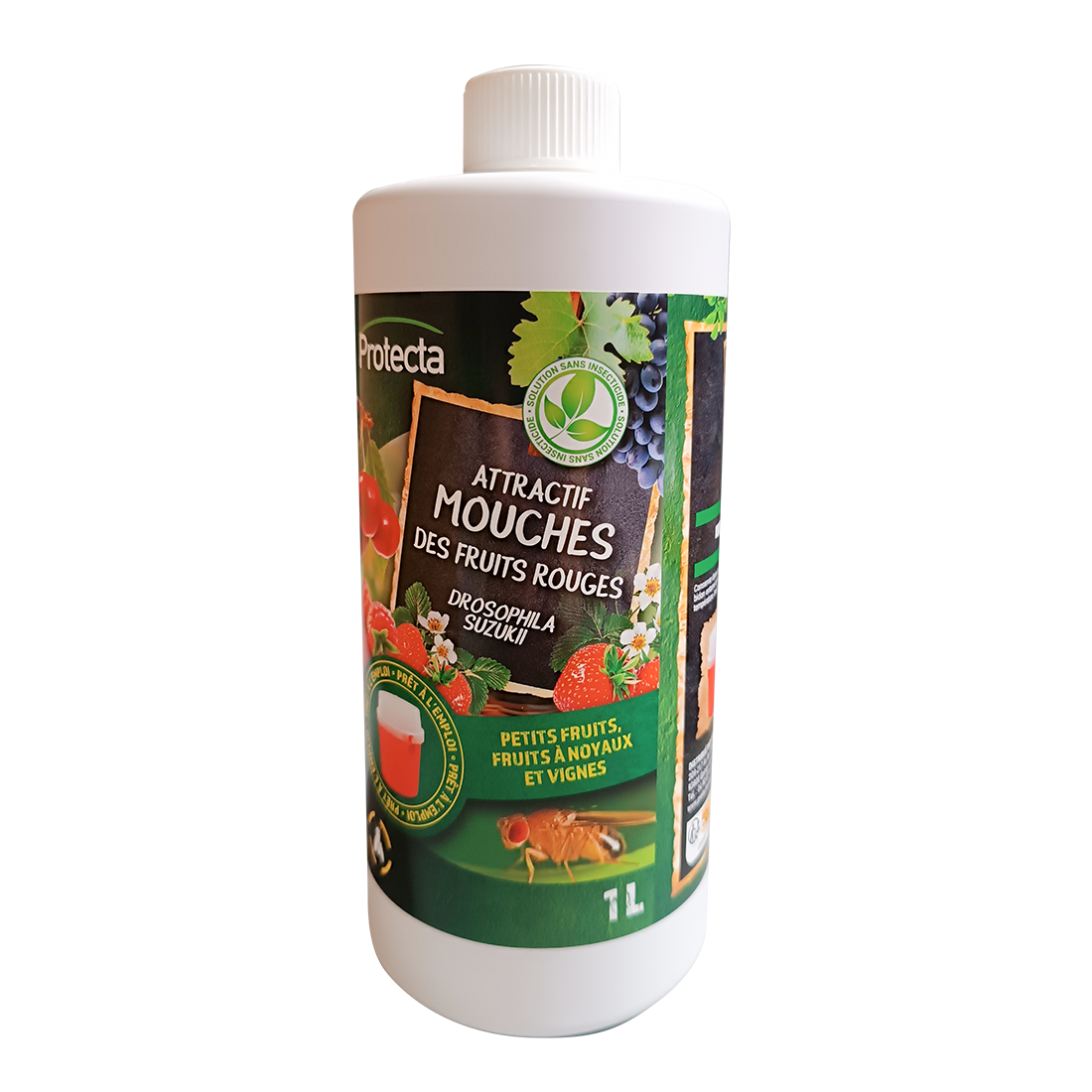 Protecta - Liquide attractif pour les mouches des fruits rouges 1 l - Protecta