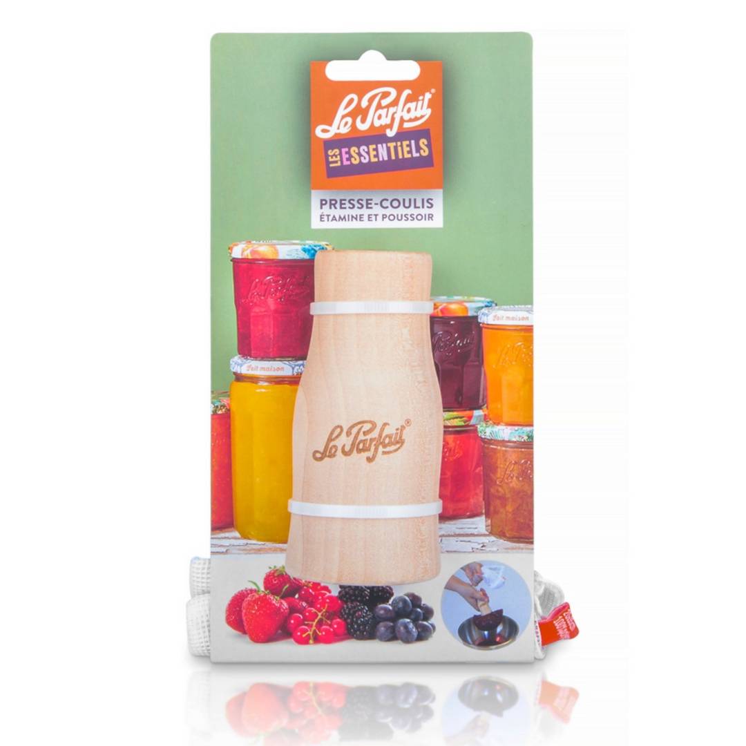 Le Parfait - Presse-coulis manuel en bois marron L.10 cm l.4.5 cm H.4.5 cm - Le Parfait® - Image 2