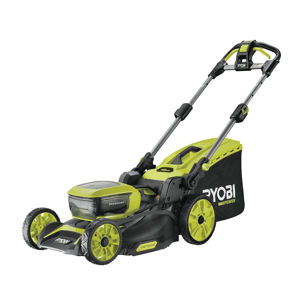 Tondeuse tractée sans fil 36V polypropylène noir L.46 cm RY36LMxP46A-150 - Ryobi - Image 1