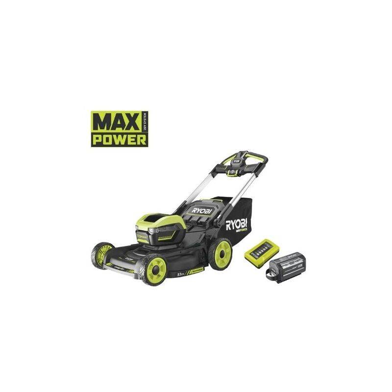 Tondeuse tractée à batterie Ø coupe 53 cm modèle RY36LMXSP53A-160 - Ryobi - Image 1