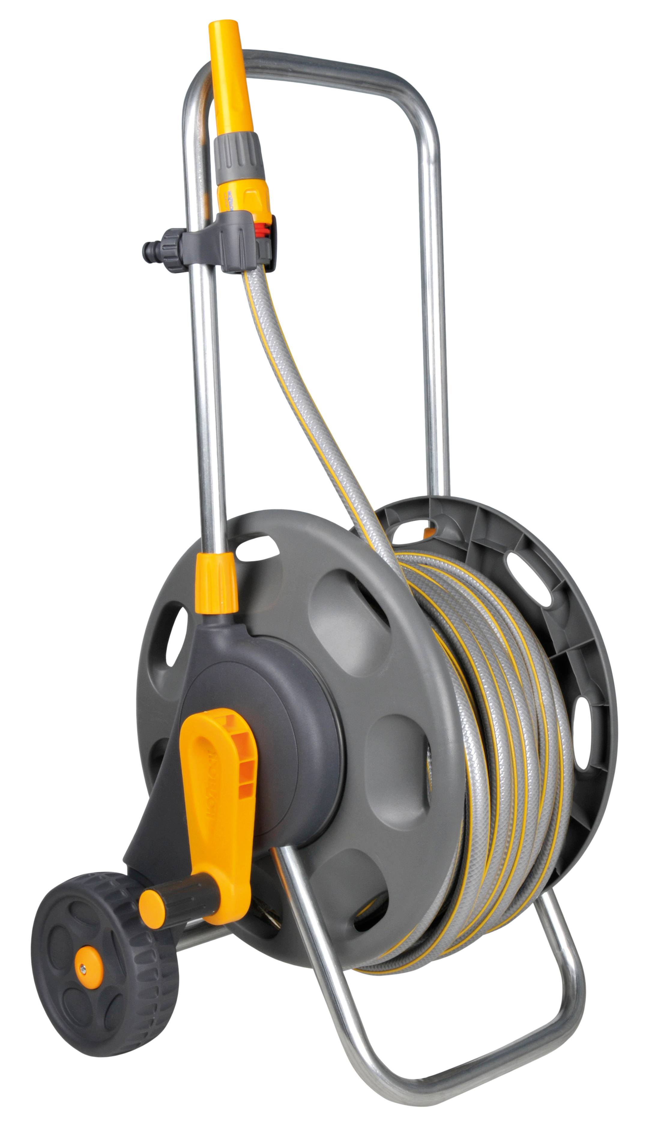 Hozelock - Dévidoir chariot avec tuyau Ø 12,5 mm x L. 30 m Fabriqué en France - HOZELOCK