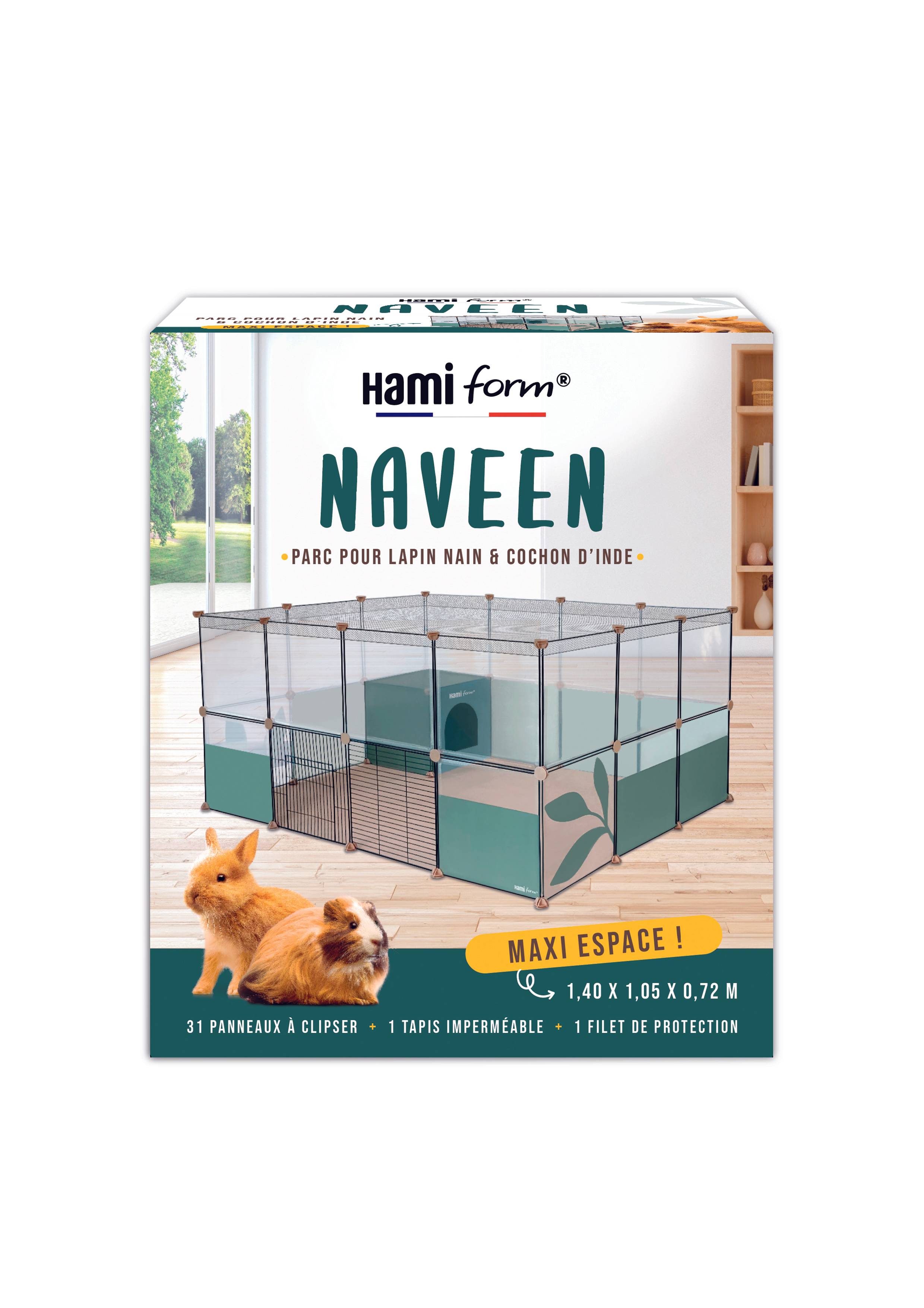 Hamiform - Parc pour lapin nain & cochon d'Inde NAVEEN - Hami Form - Image 3
