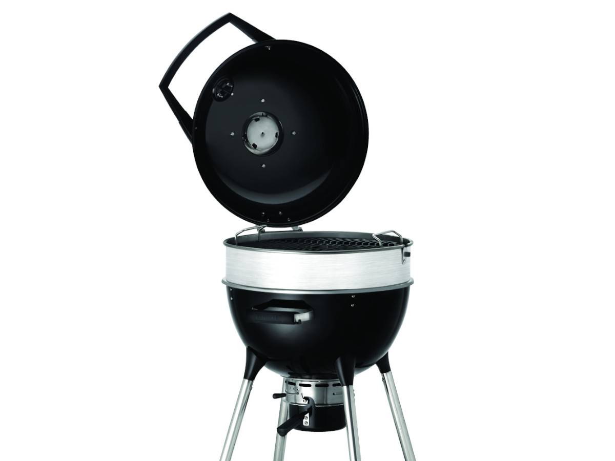 Napoleon - Barbecue à charbon Charcoal Kettle Pro 47 cm fonte émaillée noir L.53 l.63 H.100 cm - Napoleon - Image 5