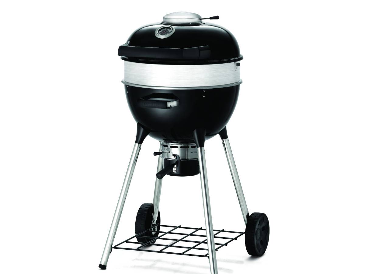 Napoleon - Barbecue à charbon Charcoal Kettle Pro 47 cm fonte émaillée noir L.53 l.63 H.100 cm - Napoleon - Image 9