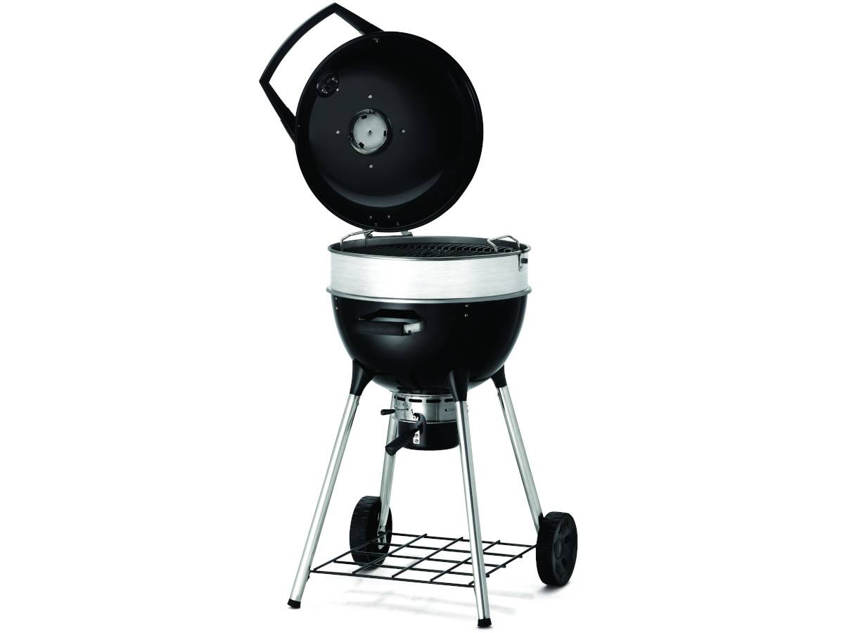 Napoleon - Barbecue à charbon Charcoal Kettle Pro 47 cm fonte émaillée noir L.53 l.63 H.100 cm - Napoleon - Image 8