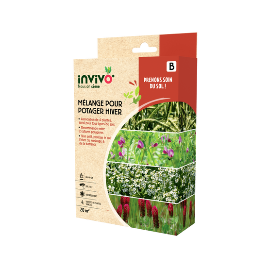 Invivo Nous On Sème - Semences mélange potager hiver 20 m2 - INVIVO Nous on sème - Image 2
