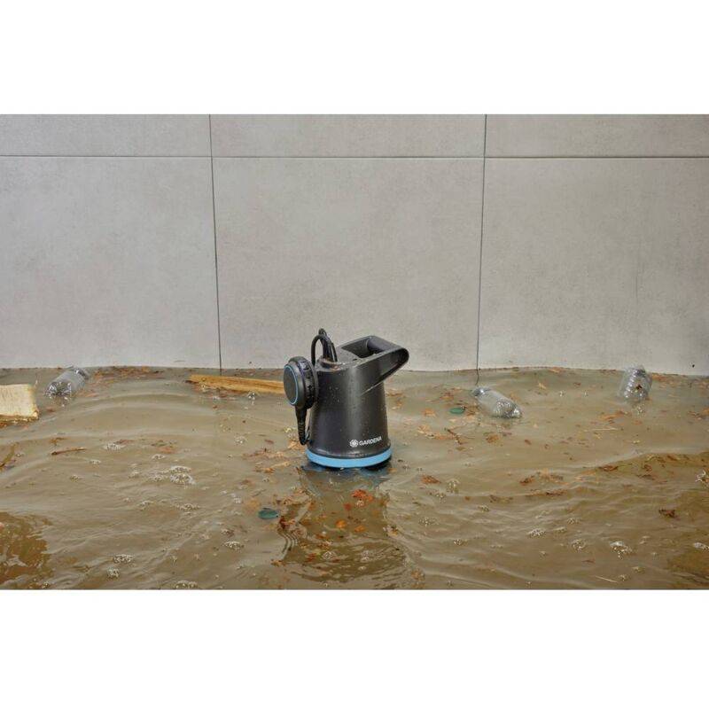 Gardena - Pompe submersible pour eaux chargées plastique noir 2000l/h L.36 x l.23,5 x H.18,5 cm - Gardena - Image 4