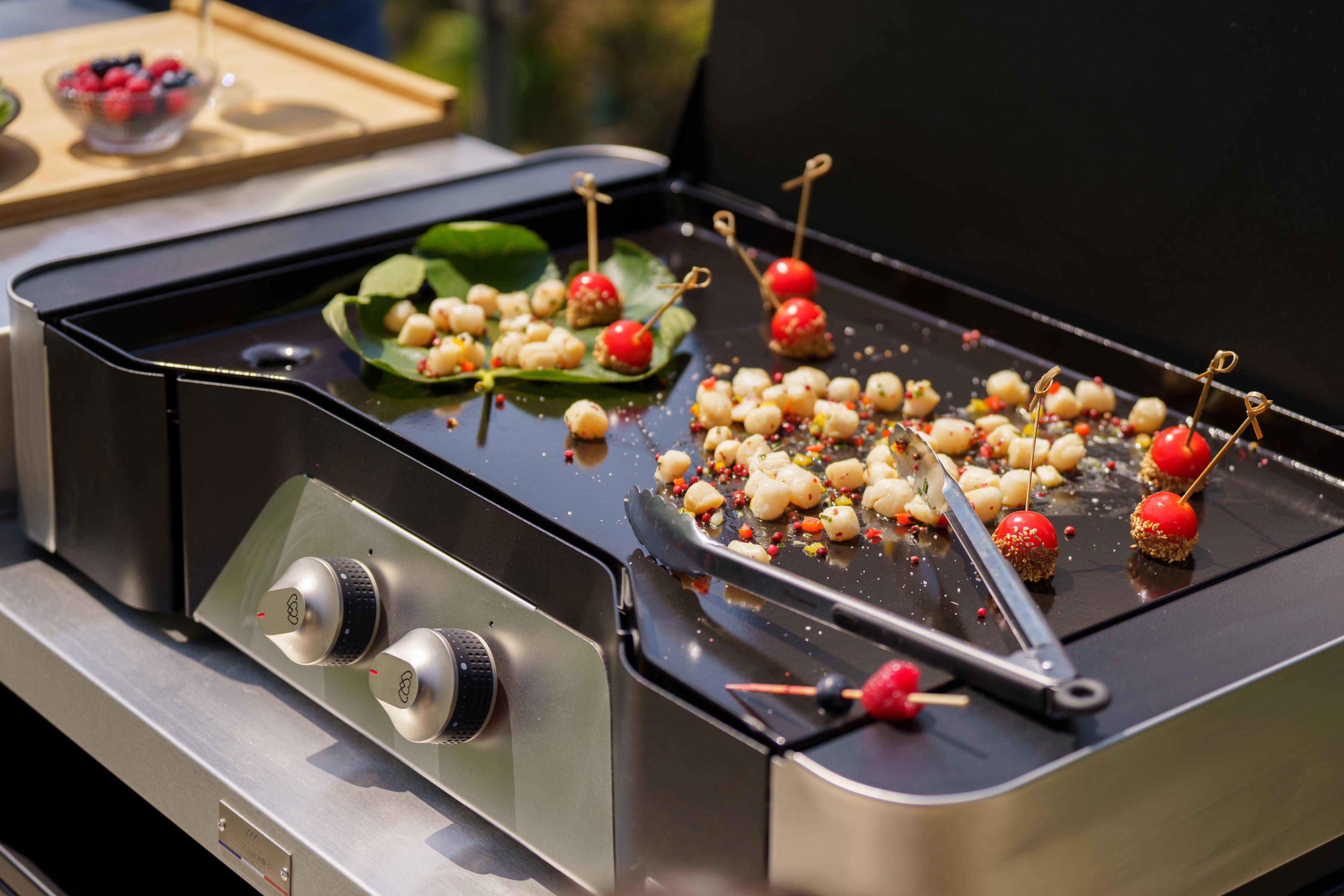 Le Marquier - Plancha gaz 2 feux Exclusive 260 Duo Le Marquier - Image 2