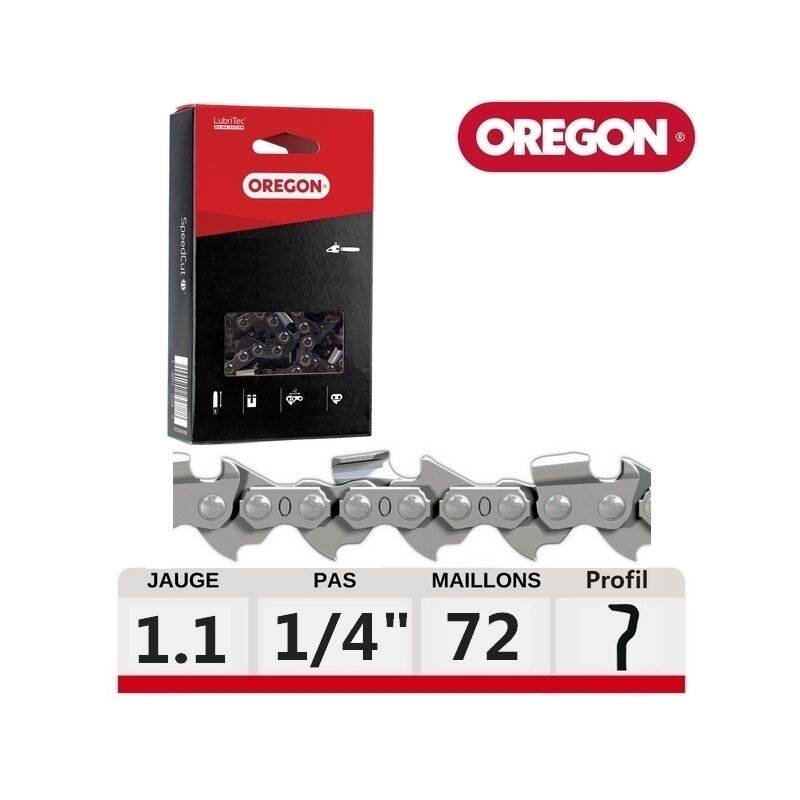 Chaîne tronçonneuse AdvanceCut bois gris L.35 cm modèle 24AP072E - Oregon