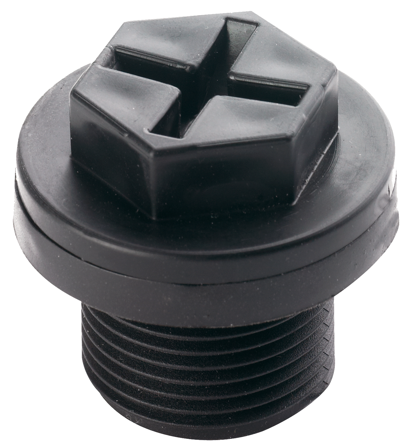 Belli - Gros bouchon vidange pour récupérateur à eau de pluie 26-34 noir - BELLI