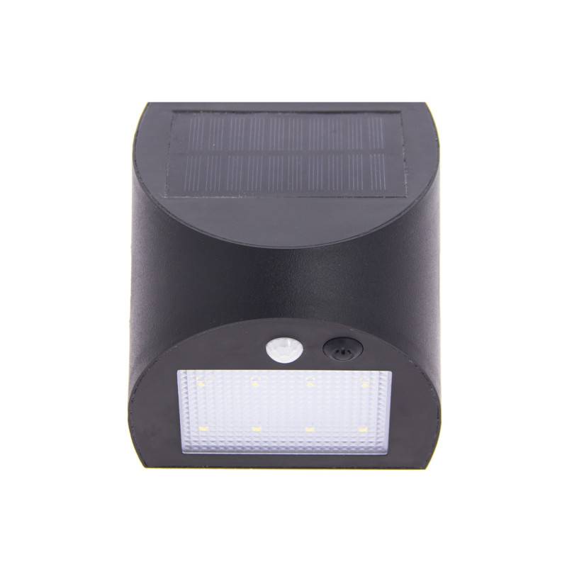 xanlite - Applique hybride solaire + USB rechargeable, IP54, 350 Lumens, 5000K, Blanc froid, display 12pcs - Image 4