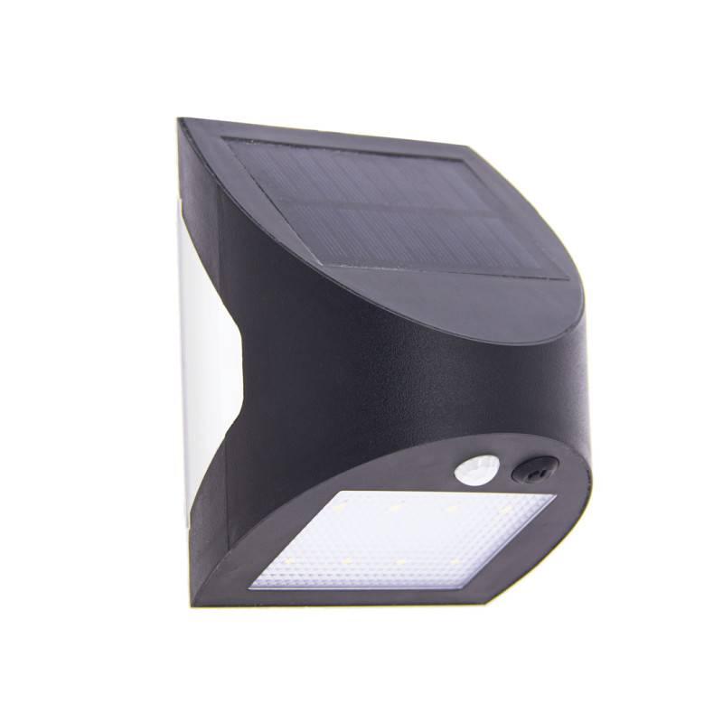 xanlite - Applique hybride solaire + USB rechargeable, IP54, 350 Lumens, 5000K, Blanc froid, display 12pcs - Image 6
