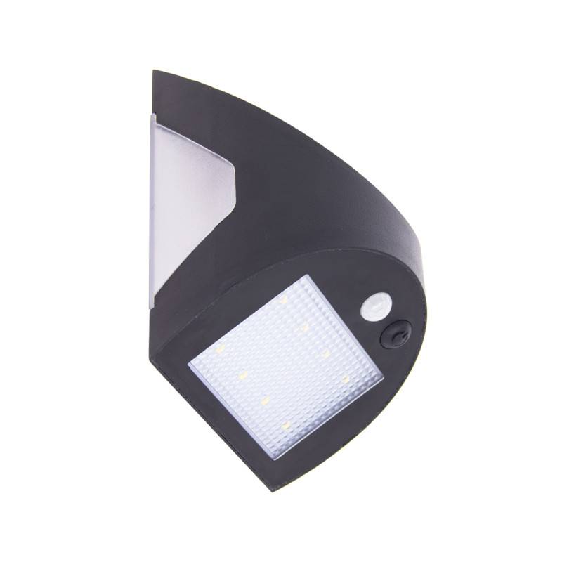 xanlite - Applique hybride solaire + USB rechargeable, IP54, 350 Lumens, 5000K, Blanc froid, display 12pcs - Image 1