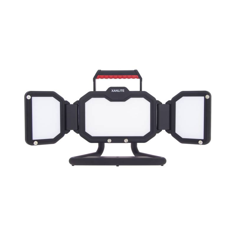 xanlite - Projecteur LED 30W rechargeable USB-C équivalence 200W 3 modes 10h d'autonomie Blanc froid - Image 5
