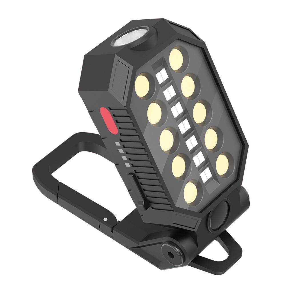 xanlite - Baladeuse LED sans fil, rechargeable USB, 450 + 200 Lm, 3 modes de fixation, 6500K, Blanc froid - Image 8