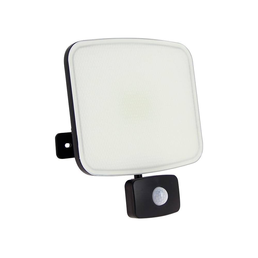 xanlite - Projecteur mural noir LED IP44 détecteur mouvement désactiv. 4200 Lum. Équiv. 250W 6500K Blanc froid - Image 2